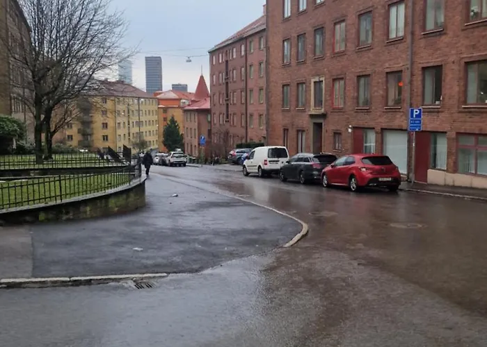 Mysigt Stadsoas: En Modern Laegenhet Med 2 Sovrum